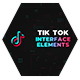 Tik Tok Interface Elements - VideoHive Item for Sale