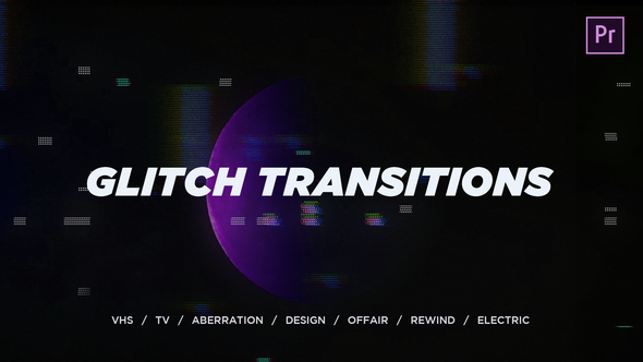 glitch text preset premiere pro