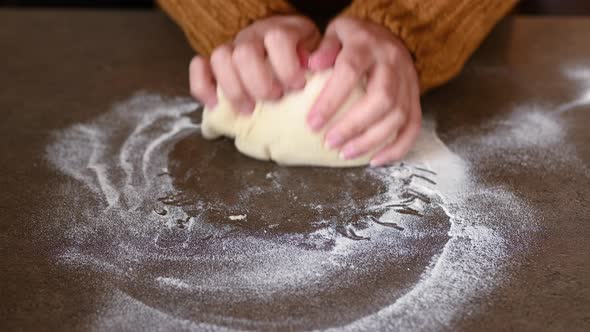 Preparing dough