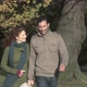 Couple walking through park - VideoHive Item for Sale