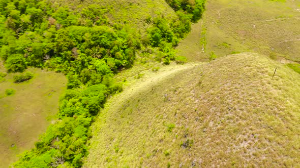 Chocolate hills.Bohol Philippines.