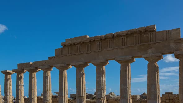 segesta greek ruins empire sicily temple italy