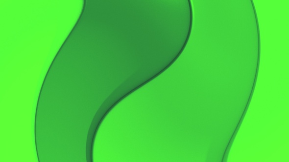 Simple Green Wavy Transition alt
