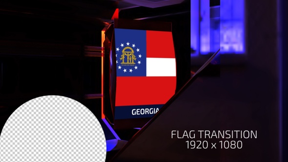 Georgia Flag Transition
