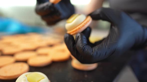 Process Of Making Macaroon at Home