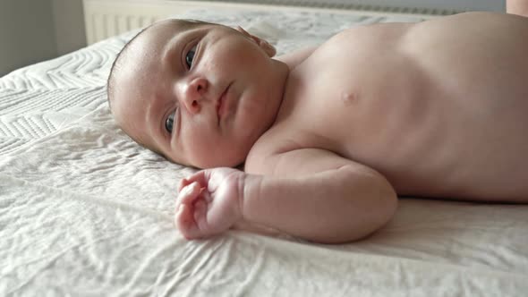 Baby on the Changing Table