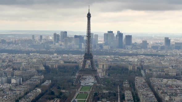 the eiffel tower in paris france