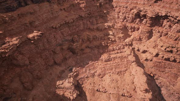 Aerial Panoramic View of Grand Canyon