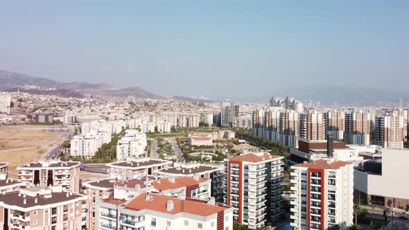 Modern City Aerial View