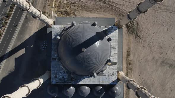 Aerial Nevsehir Mosque