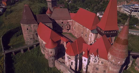 Corvin Castle In Transylvania, Romania