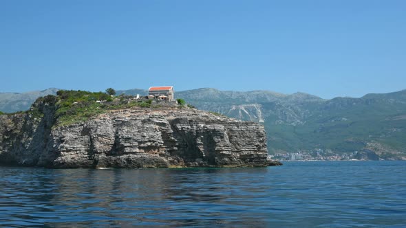 Village on Rocks in Montenegro