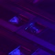 Retrofuturistic background of VHS cassettes sliding up, blue and purple lighting - VideoHive Item for Sale