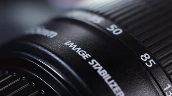 DSLR Camera Zoom Lens Close Up 3