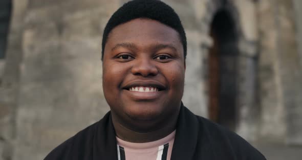 Portrait of Happy Man