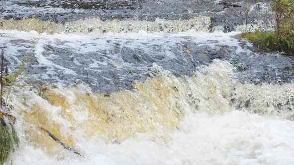 River Water Flow in Slow Motion