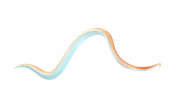 Abstract flowing gradient lines