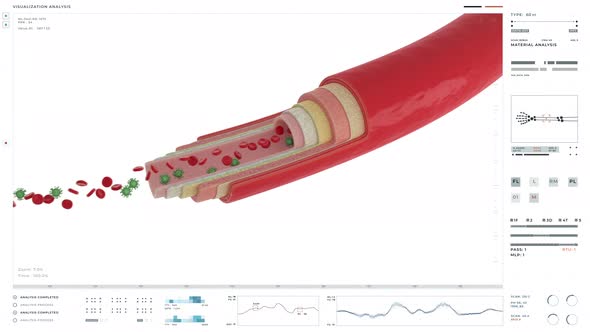 Microscopic Analysis Software Finds Covid Virus Cells During Blood Examination