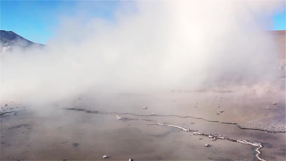 El Tatio Geyser Field in Northern Chile.