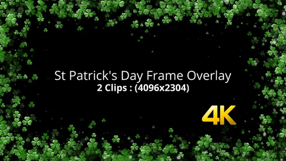 Saint Patrick's Day Frame Overlay