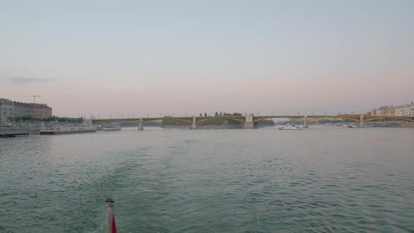 Margaret Bridge Danube River