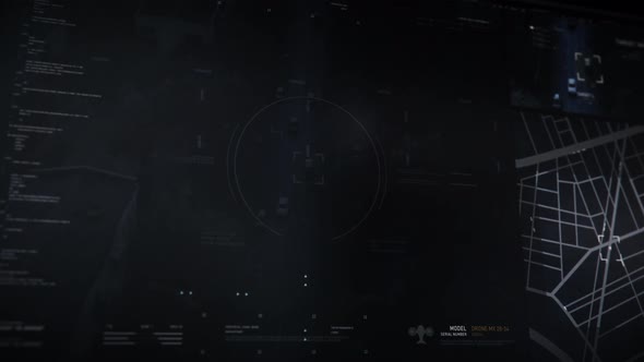 Screen Shows Modern Aerial Scan Software User Interface Finding Object In Car alt