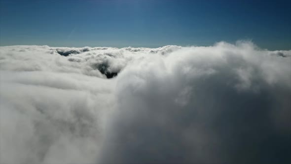 Flying Towards Thick and Tall Clouds