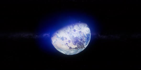 ISS in Virtual Reality 360 Degree Video alt