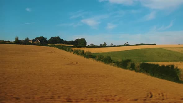 Amazing Cotswolds Landscape, England, UK