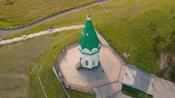 The chapel of Paraskeva Friday in Krasnoyarsk The chapel of Paraskeva Pyatnitsy in Krasnoyarsk