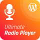 Ultimate Radio Player Wordpress Plugin - CodeCanyon Item for Sale