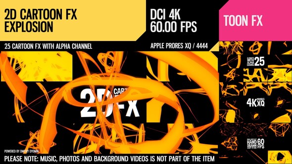 2D Cartoon FX (Explosion Set 9) alt