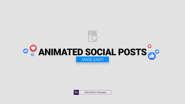 Animated Social Posts