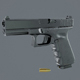 3D model Glock 17 Gen4 gun - 3DOcean Item for Sale
