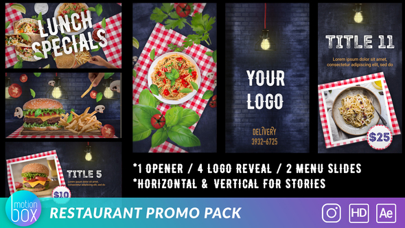 Restaurant Promo Pack