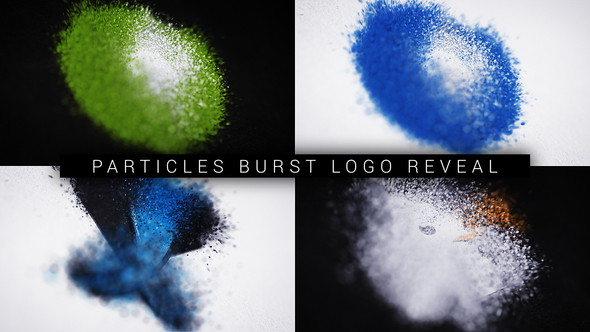 Particles Burst Logo alt