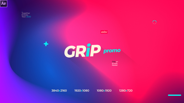 Grip Modern Gradinet Typography Opener Promotion Instagram Storie alt