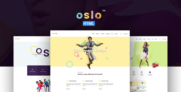 Oslo – Creative Agency Portfolio HTML5 Template