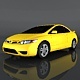 Honda Civic Si Coupe - 3DOcean Item for Sale