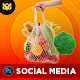 Market Shopping Social Media Template - GraphicRiver Item for Sale
