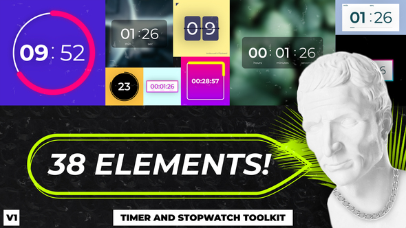 Countdown Timer and Stopwatch Pack