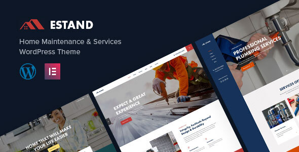 Estand | Home Maintenance WordPress Theme Preview