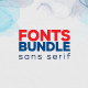5 Sans Serif Font Bundle - GraphicRiver Item for Sale