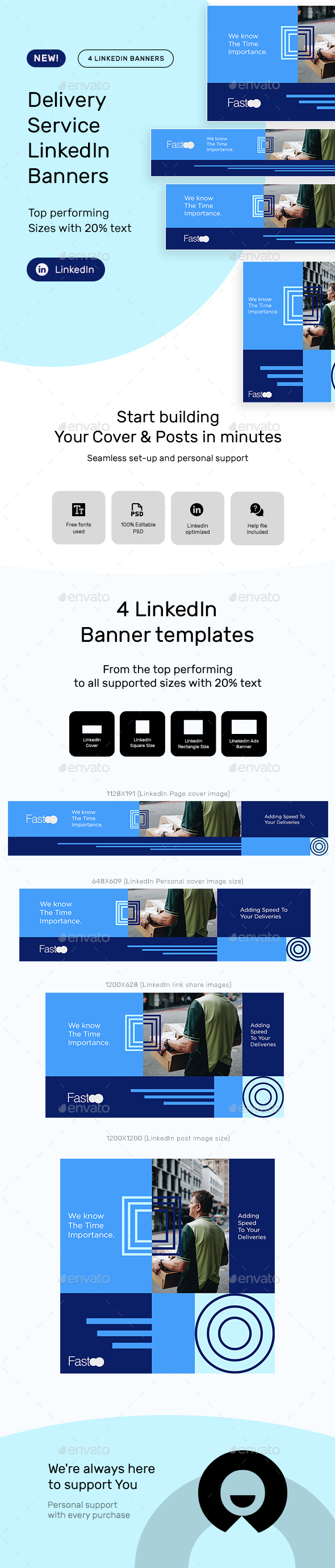 Linkedin Banner Graphics Designs Templates From Graphicriver