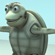 3d character turtle - 3DOcean Item for Sale