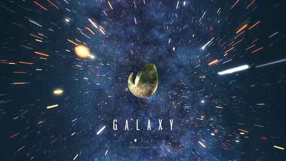 Galaxy Space Logo Reveal alt