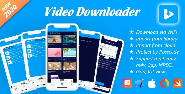 Video Downloader, Video Storage iOS 13+ with Admob