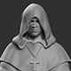 Monk - 3D Print Ready - 3DOcean Item for Sale