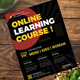 Online Learning Course Class Flyer - GraphicRiver Item for Sale