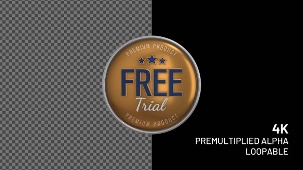 Free Trial 7 Days Badge